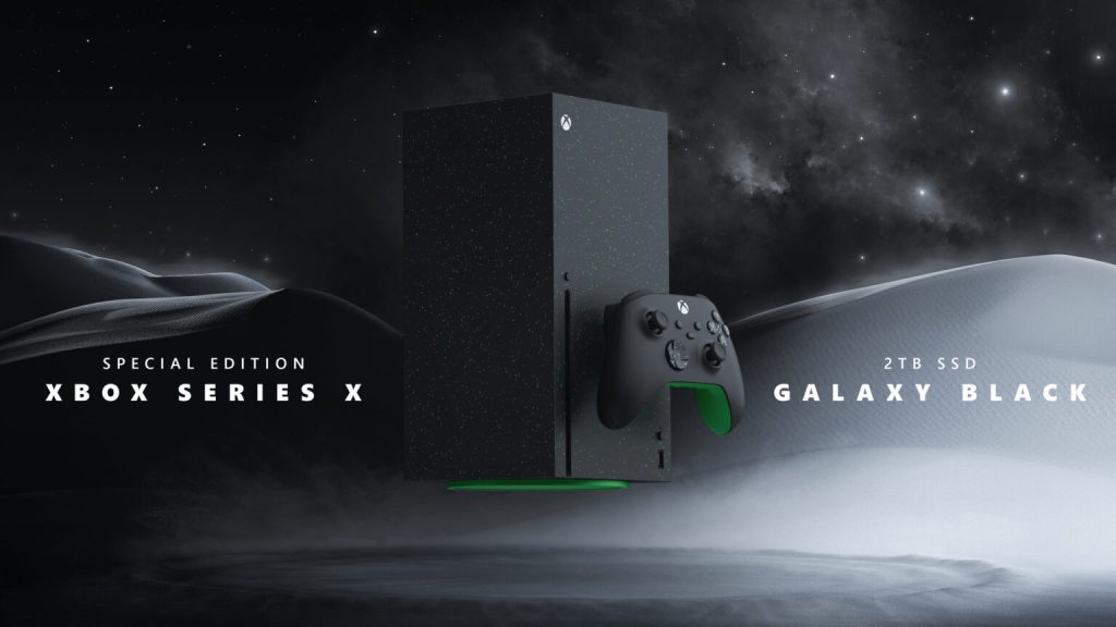 Xbox Series X 2TB 갤럭시 블랙 스페셜 에디션 콘솔