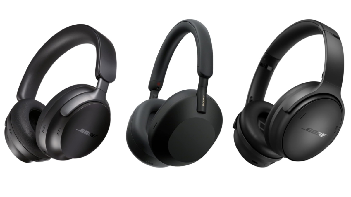 Sony and Bose noise-cancelling headphones comparison