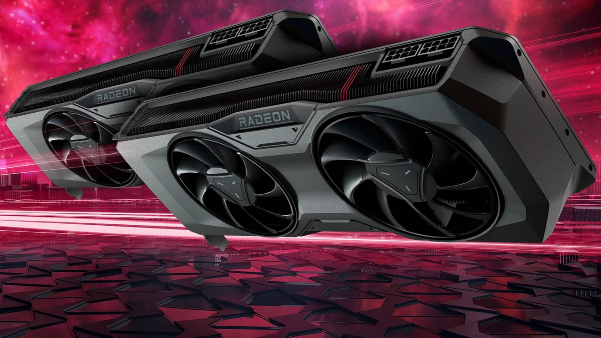 AMD Radeon RX 9080 XT RDNA 4 GPU concept render