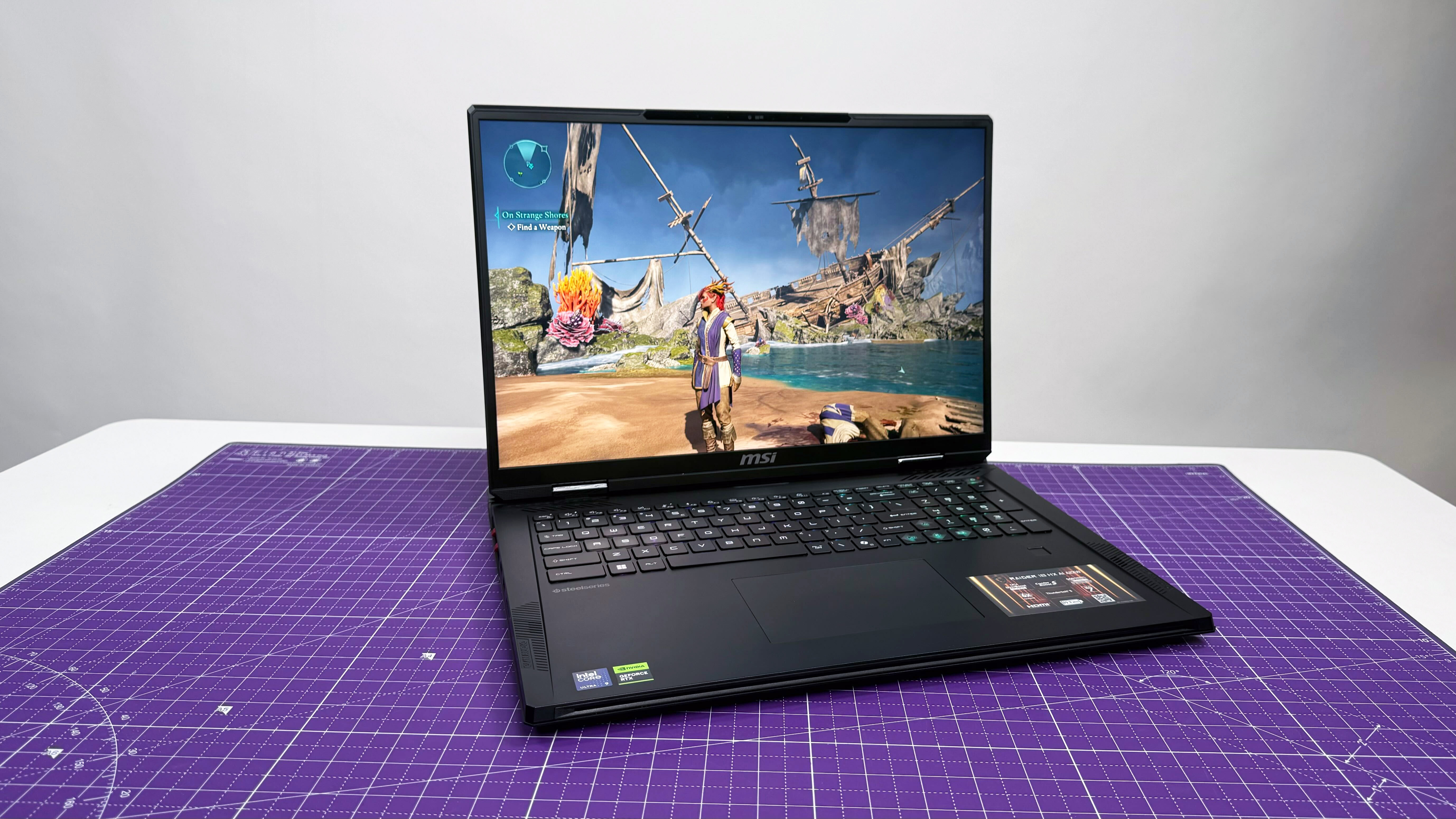 MSI Raider 18 HX AI gaming laptop