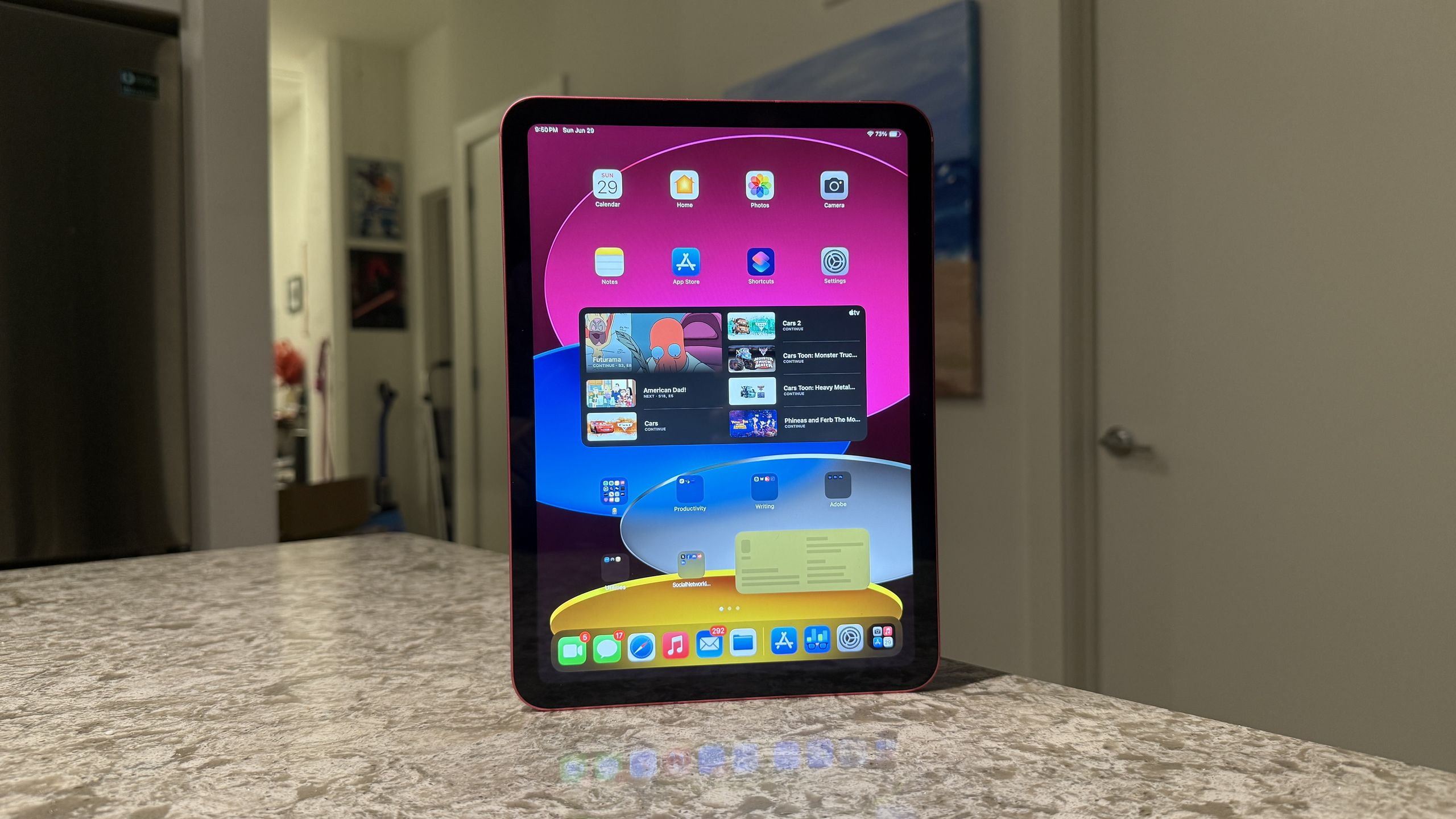 iPad 11 iPadOS 26 Liquid Glass design on the 11th generation iPad
