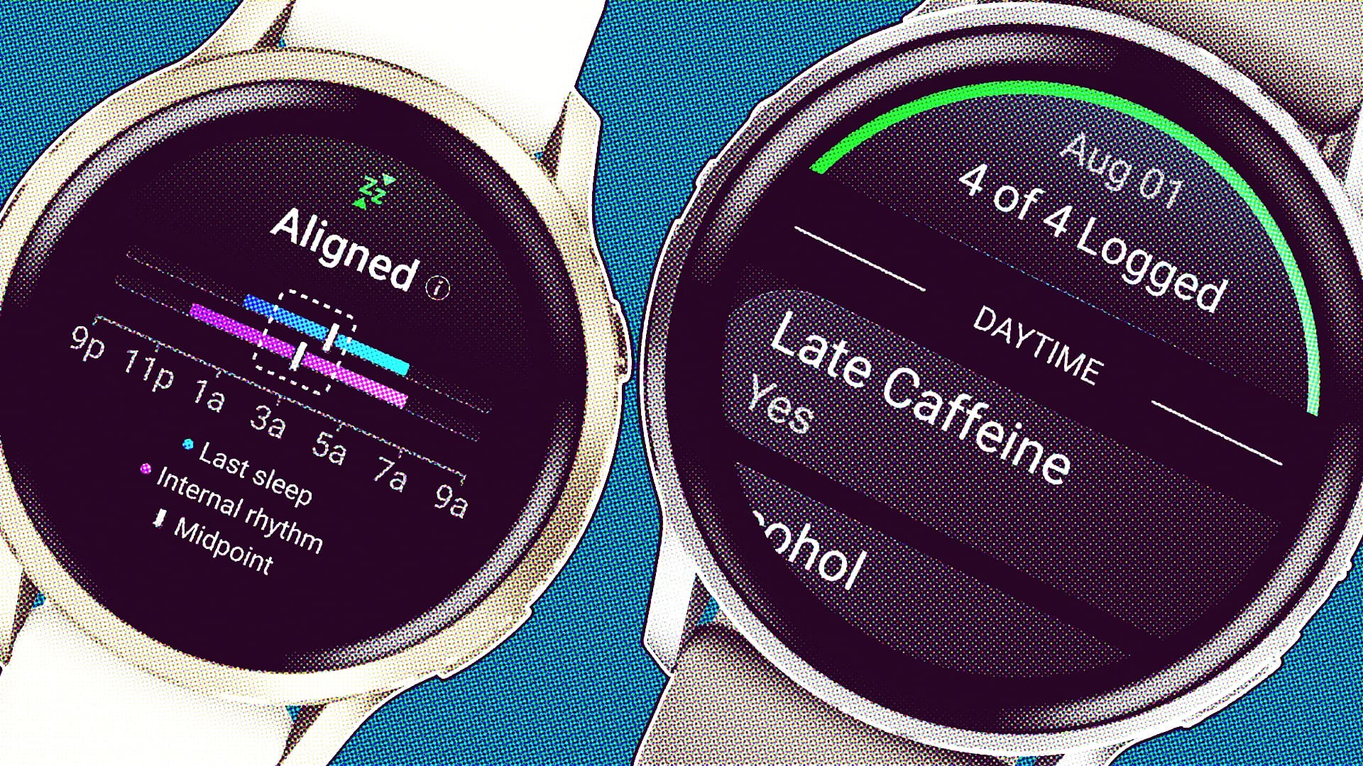 Garmin Venu 4 41mm and 45mm models side by side