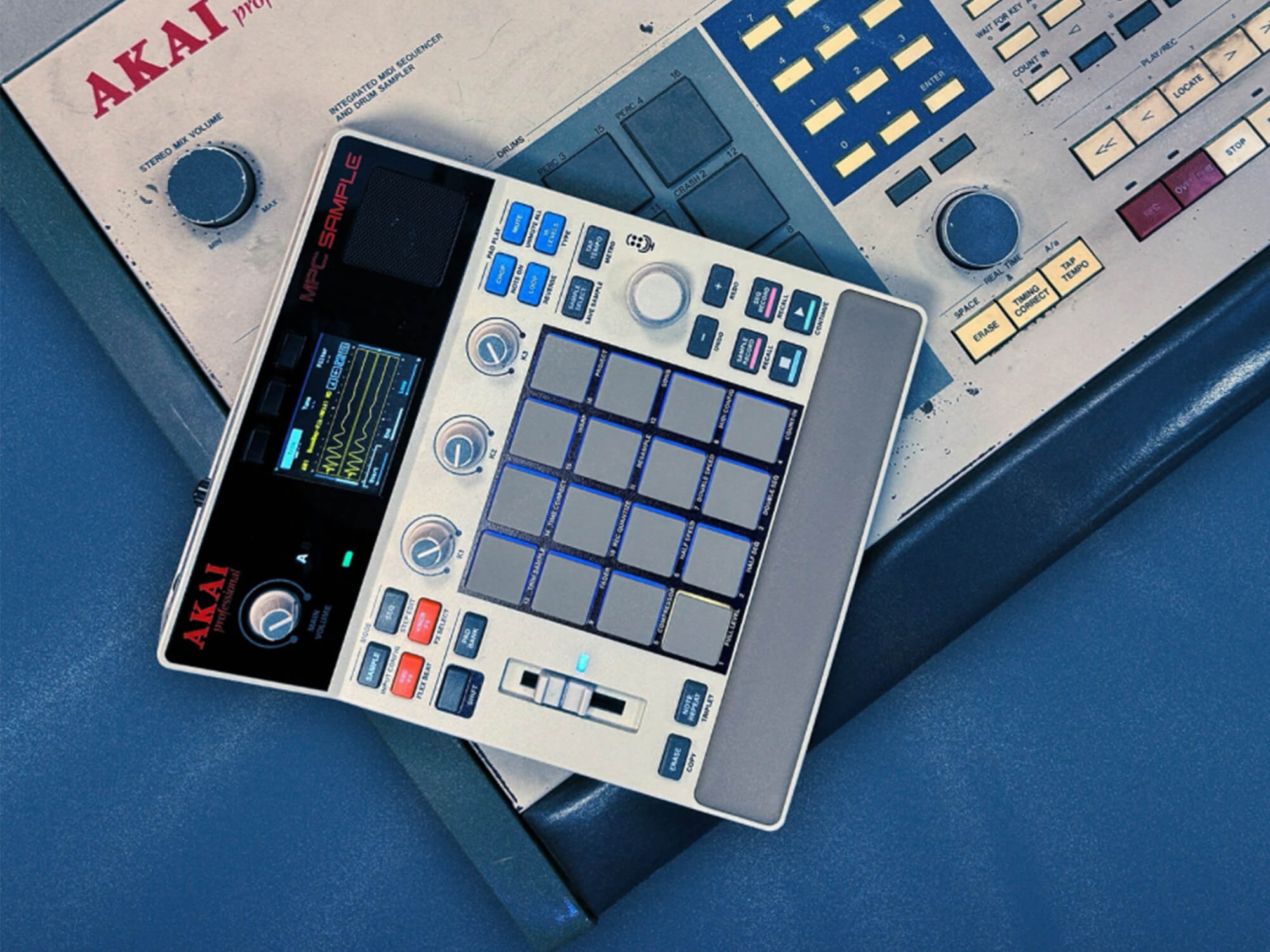 Akai MPC Sample with pads and display