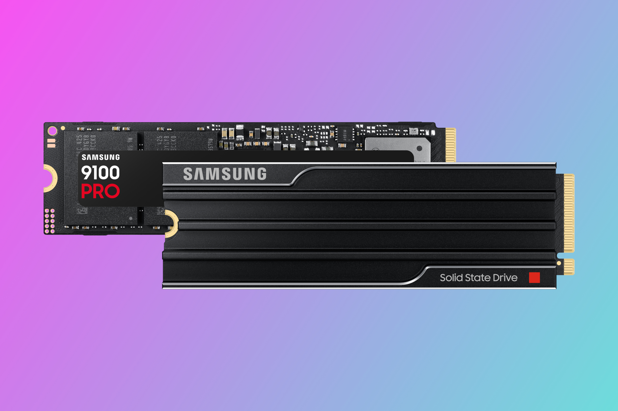 Samsung 9100 PRO SSD product shot