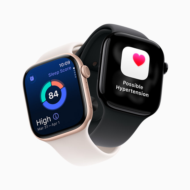 Apple Watch Series 11 hypertension notification sleep apnea detection interface