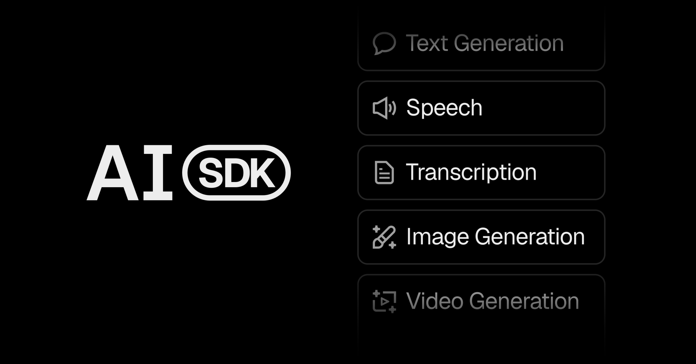 Vercel AI SDK documentation