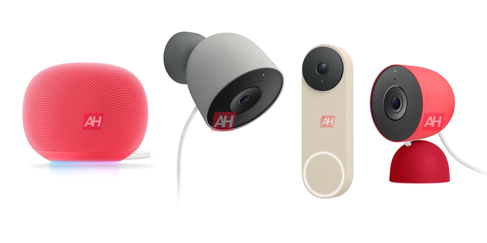Google Nest Cam Outdoor 2025 leaked design and new Hazel colorway