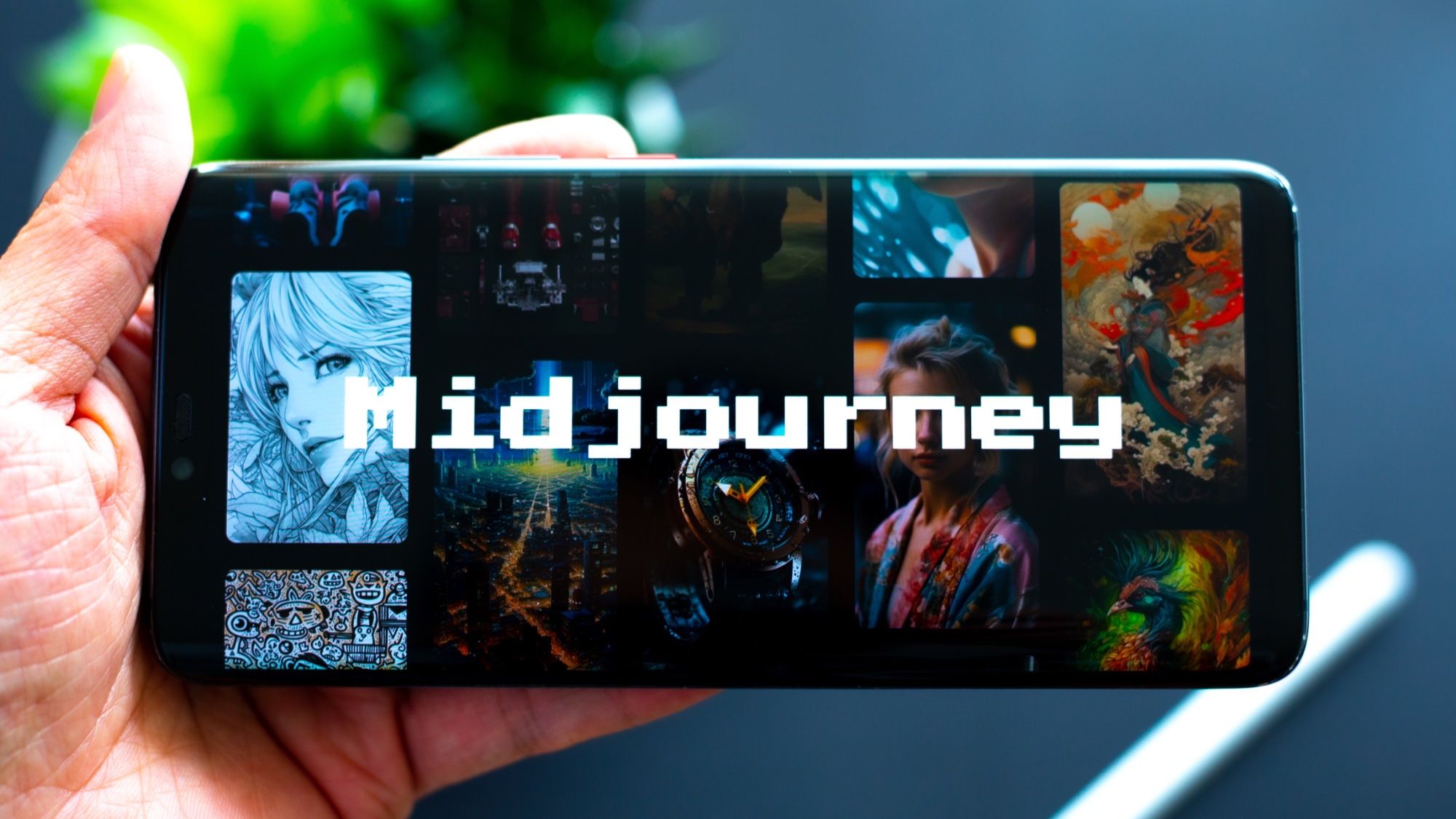 Midjourney 웹 앱에서 브라우저 기반 AI 이미지 생성