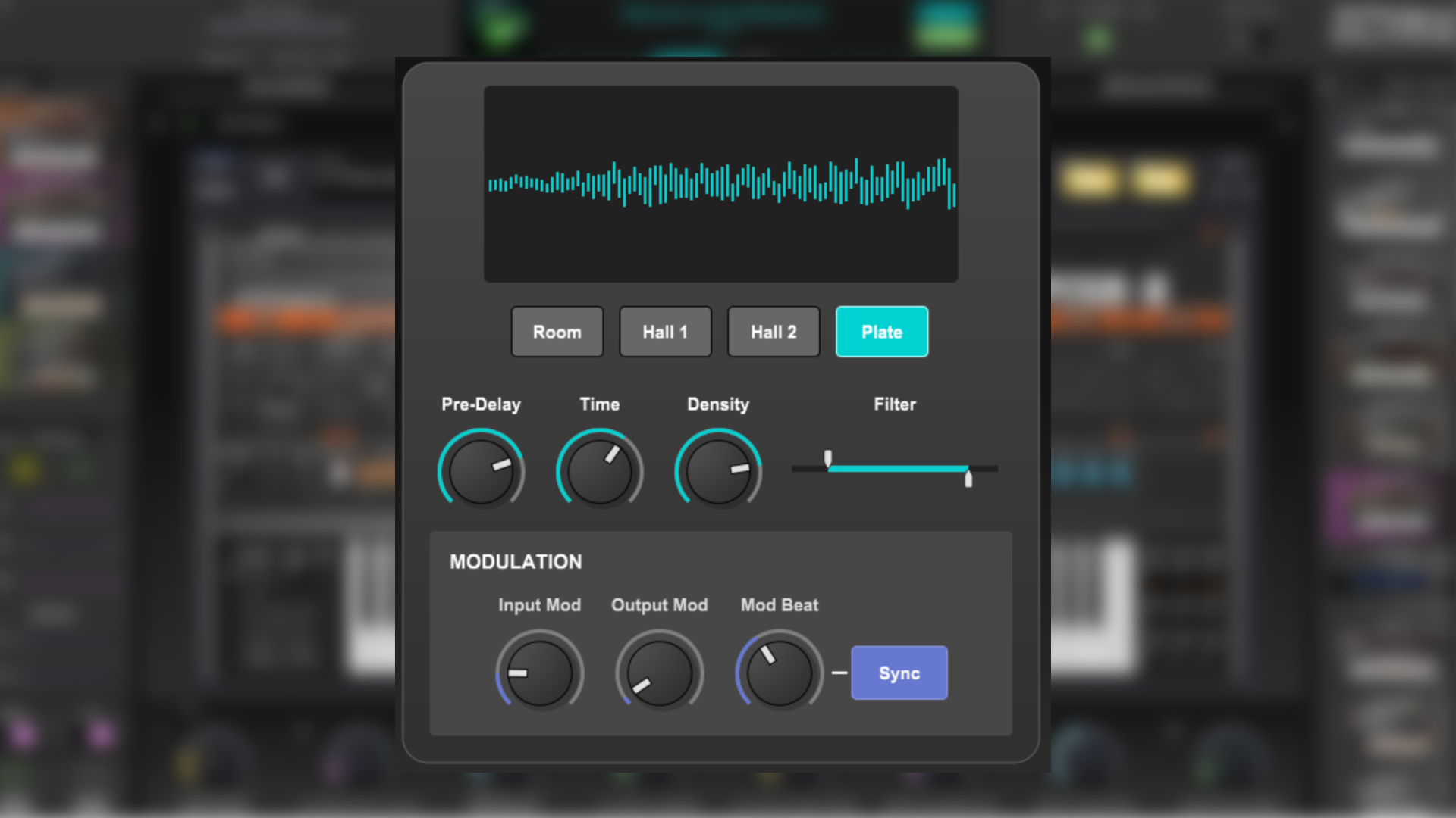 Roland Cloud GALAXIAS 1.7 MultiVerb V2 interface