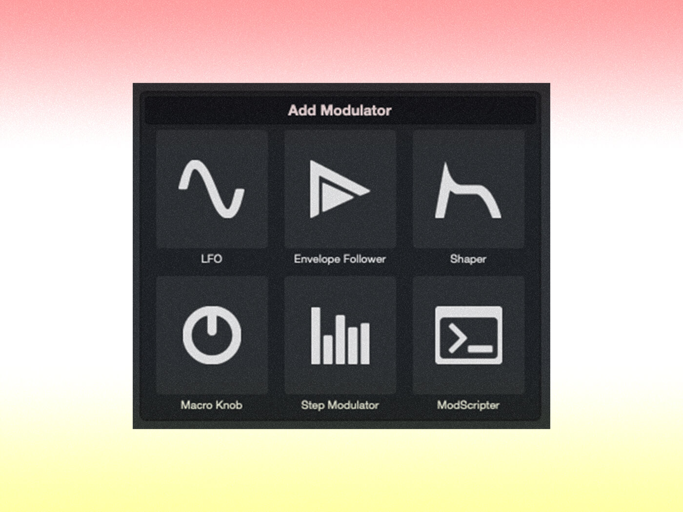 Steinberg Cubase 14 modulator panel with LFO and Step Modulator