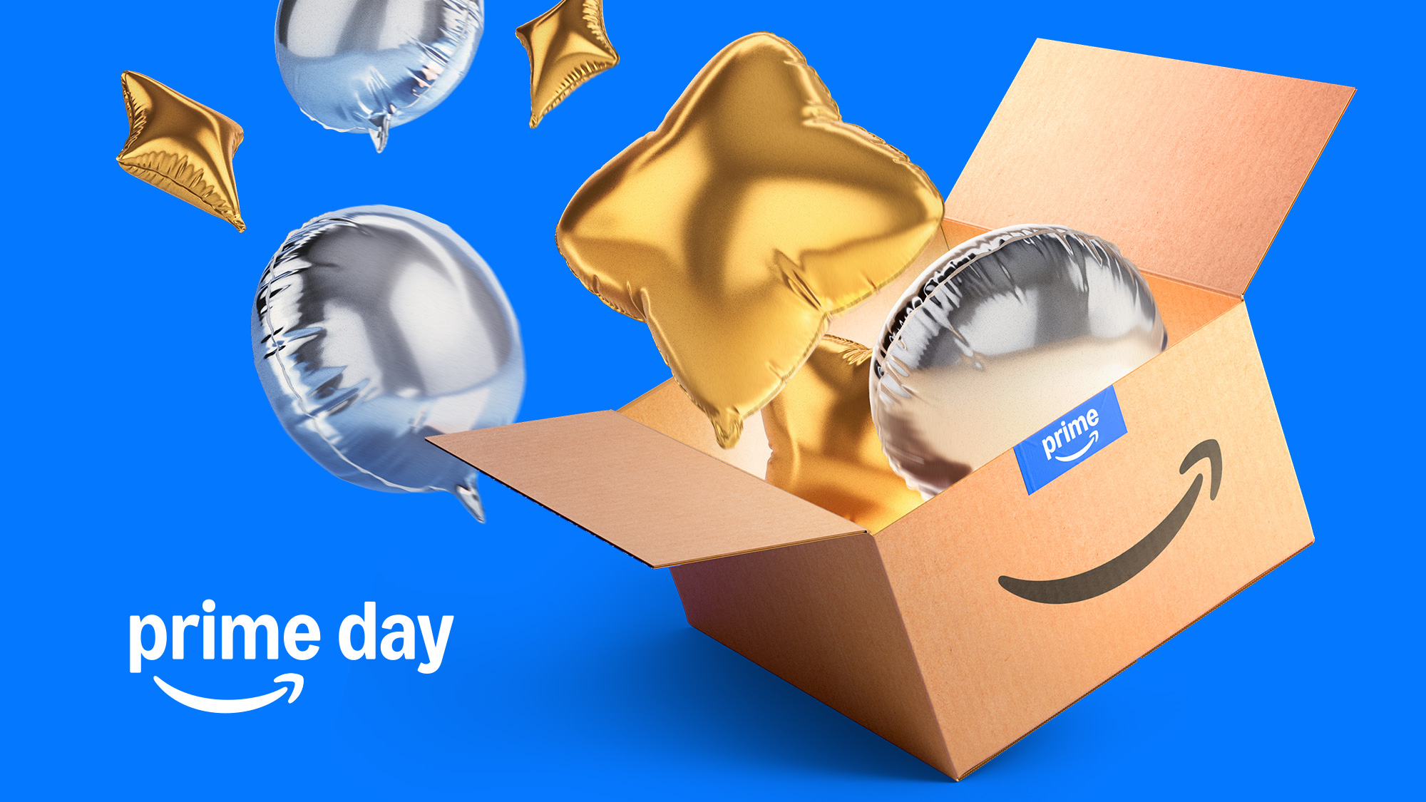 Amazon Prime Day 2025 tech deals promotional banner