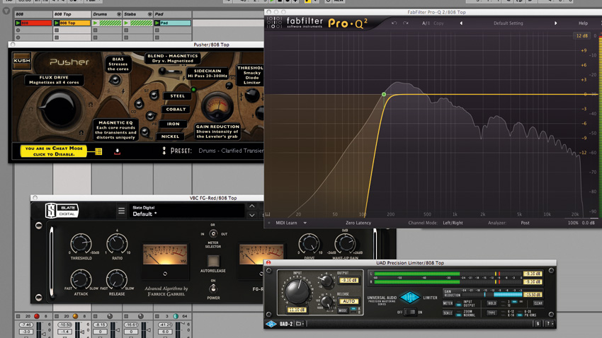 Bass saturation processing technique tutorial