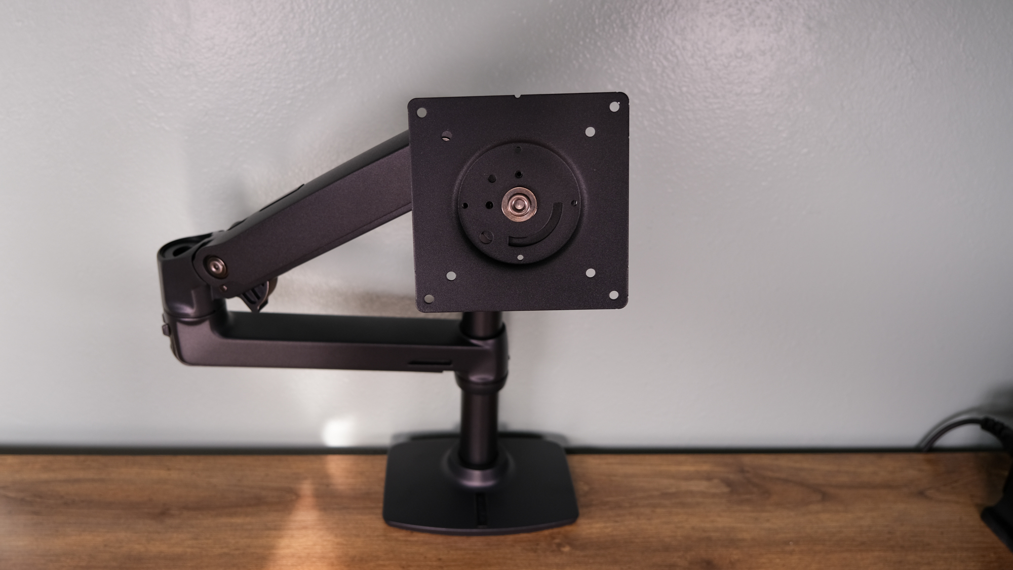 Ergotron LX monitor arm for standing desk setup