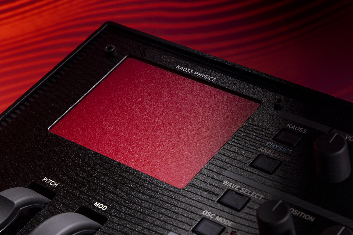 Korg Modwave MkII angled view showing keyboard and controls