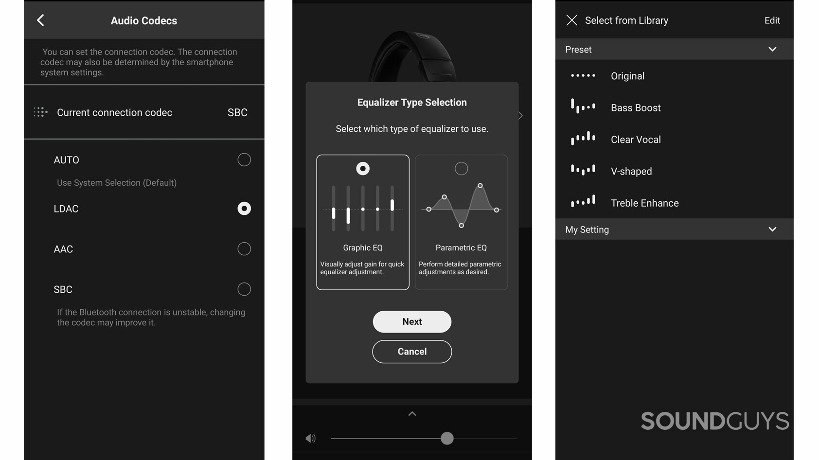 ATH-M50xBT2 A-T Connect app EQ customization