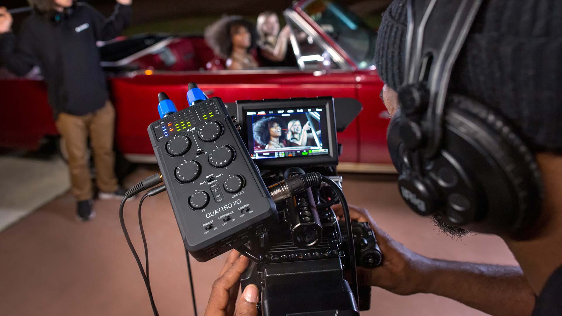 iRig Pro Quattro I/O 포터블 오디오 인터페이스 전면