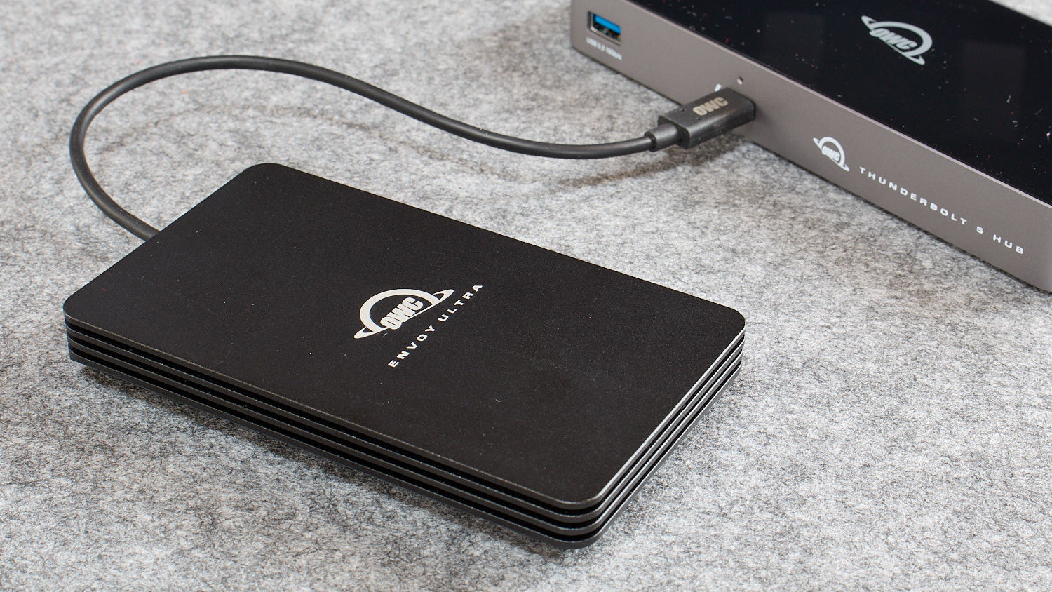 OWC Envoy Ultra 최고의 포터블 SSD 썬더볼트 5