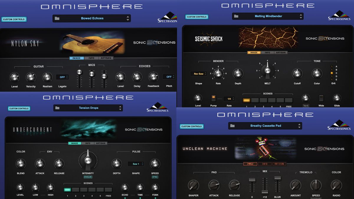 Omnisphere 3 Sonic Extensions interface