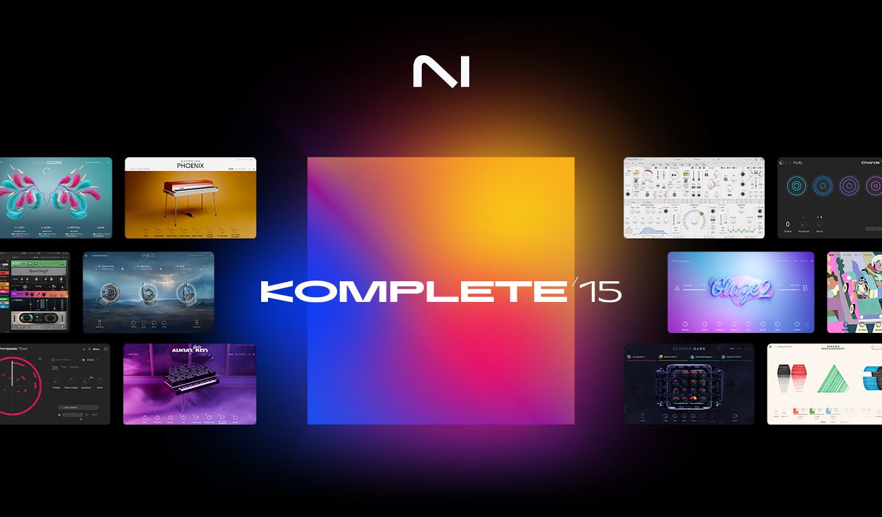 Native Instruments Komplete 15 프로덕션 스위트 전체 구성
