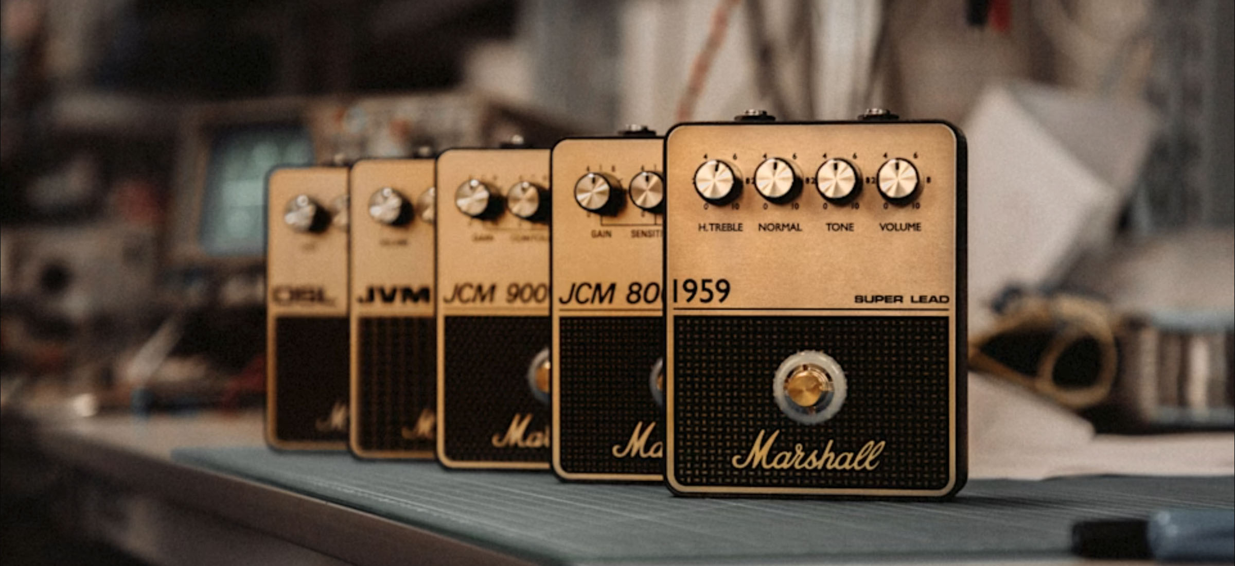Marshall overdrive pedals JVM JCM 900 DSL 1959 budget gear