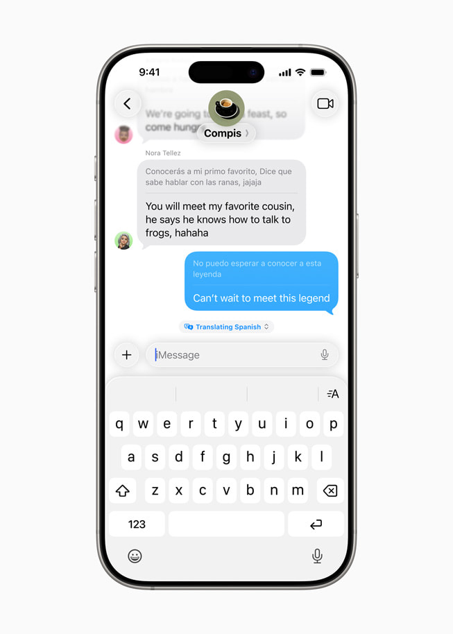 WWDC 2025 iOS 19 AI features — Smart Replies and Live Translation in Messages