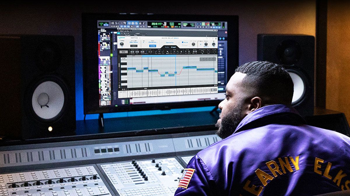 오토튠 프로 X 실시간 피치 보정 인터페이스