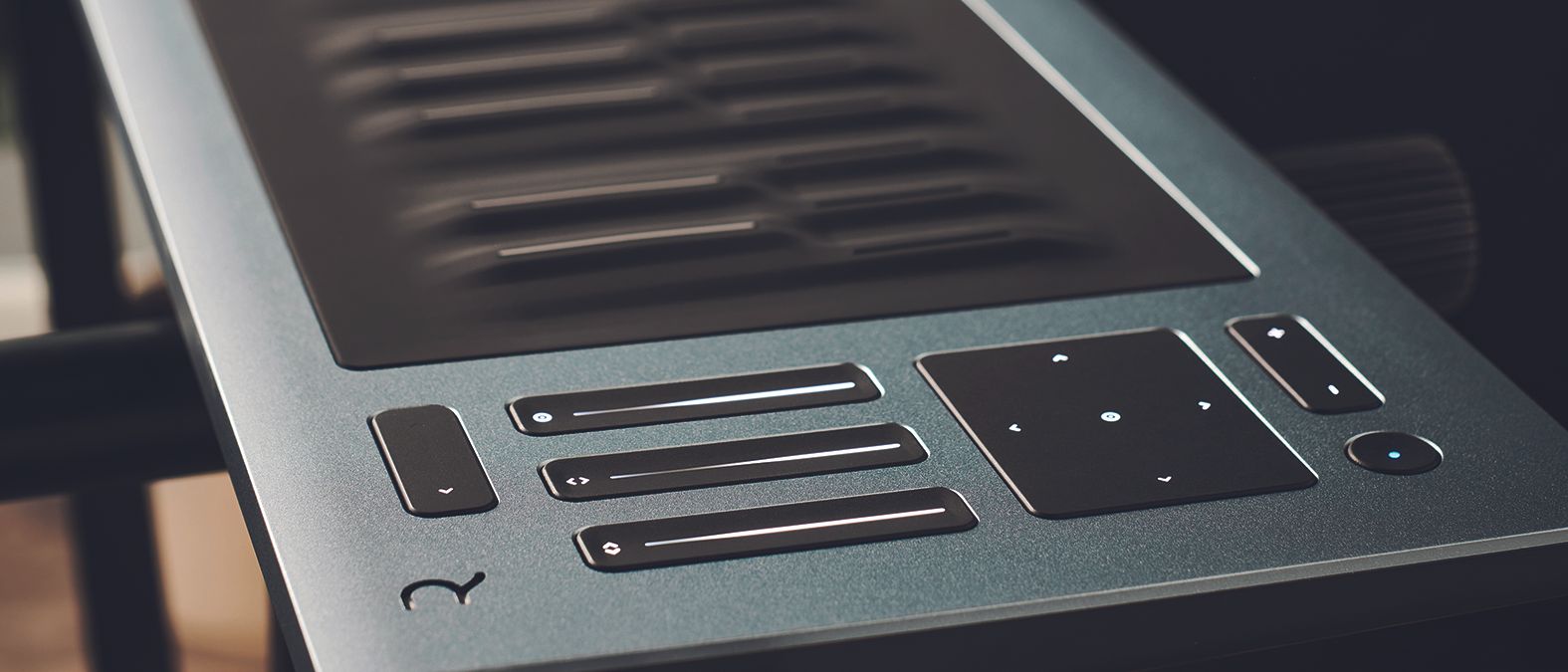 ROLI Seaboard Rise 2 angled front view showing playing surface and connectivity