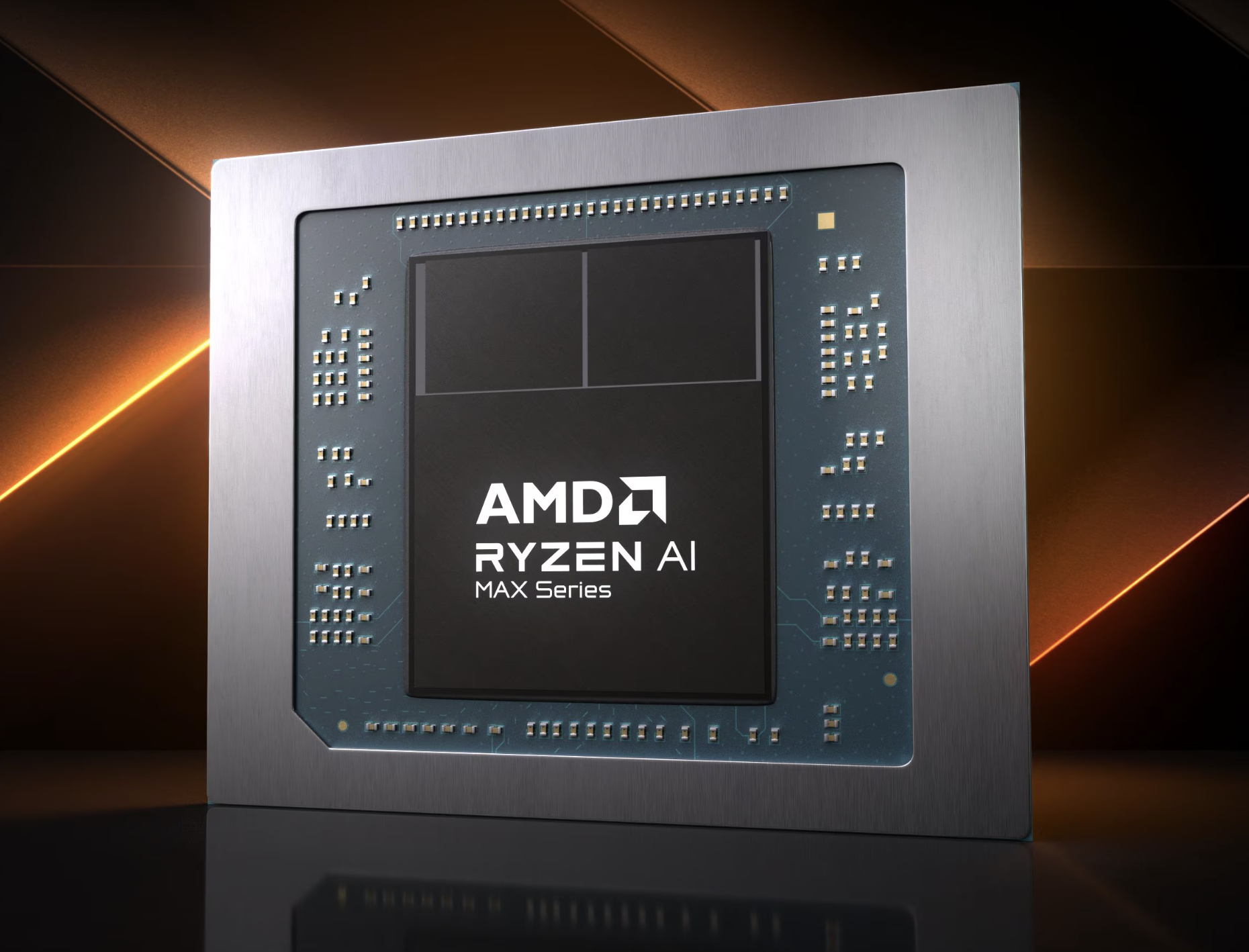 AMD Ryzen AI Max 노트북 테스트 장면
