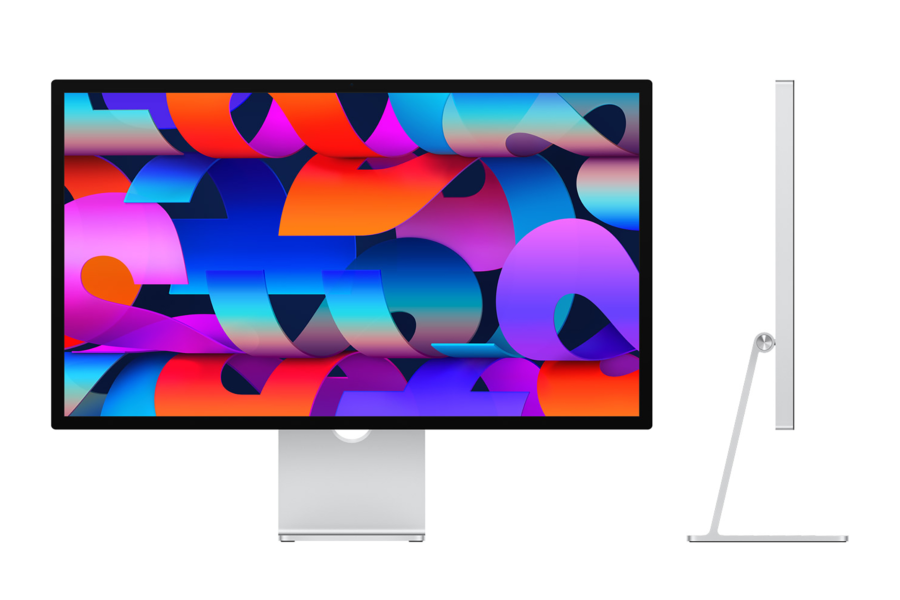 Best monitors for Mac USB-C — Apple Studio Display with MacBook Pro single-cable Thunderbolt setup