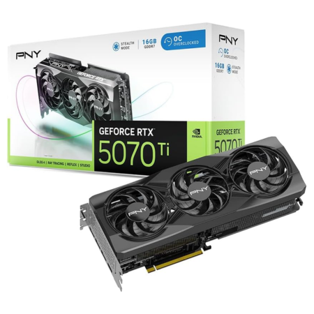 PNY RTX 5070 Ti graphics card for 4K gaming