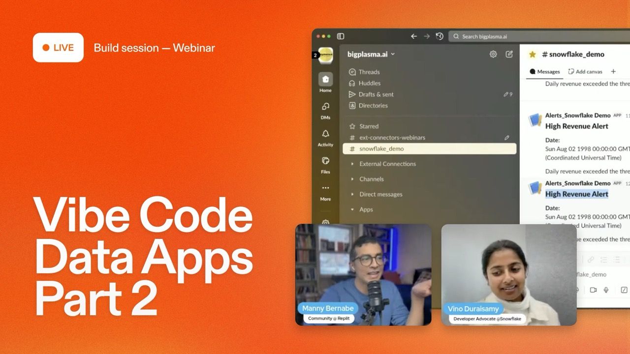 Replit Agent v2 workspace with chat interface and live app preview