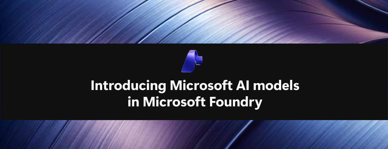 Microsoft MAI 모델 발표 — MAI-Transcribe-1, MAI-Voice-1, MAI-Image-2