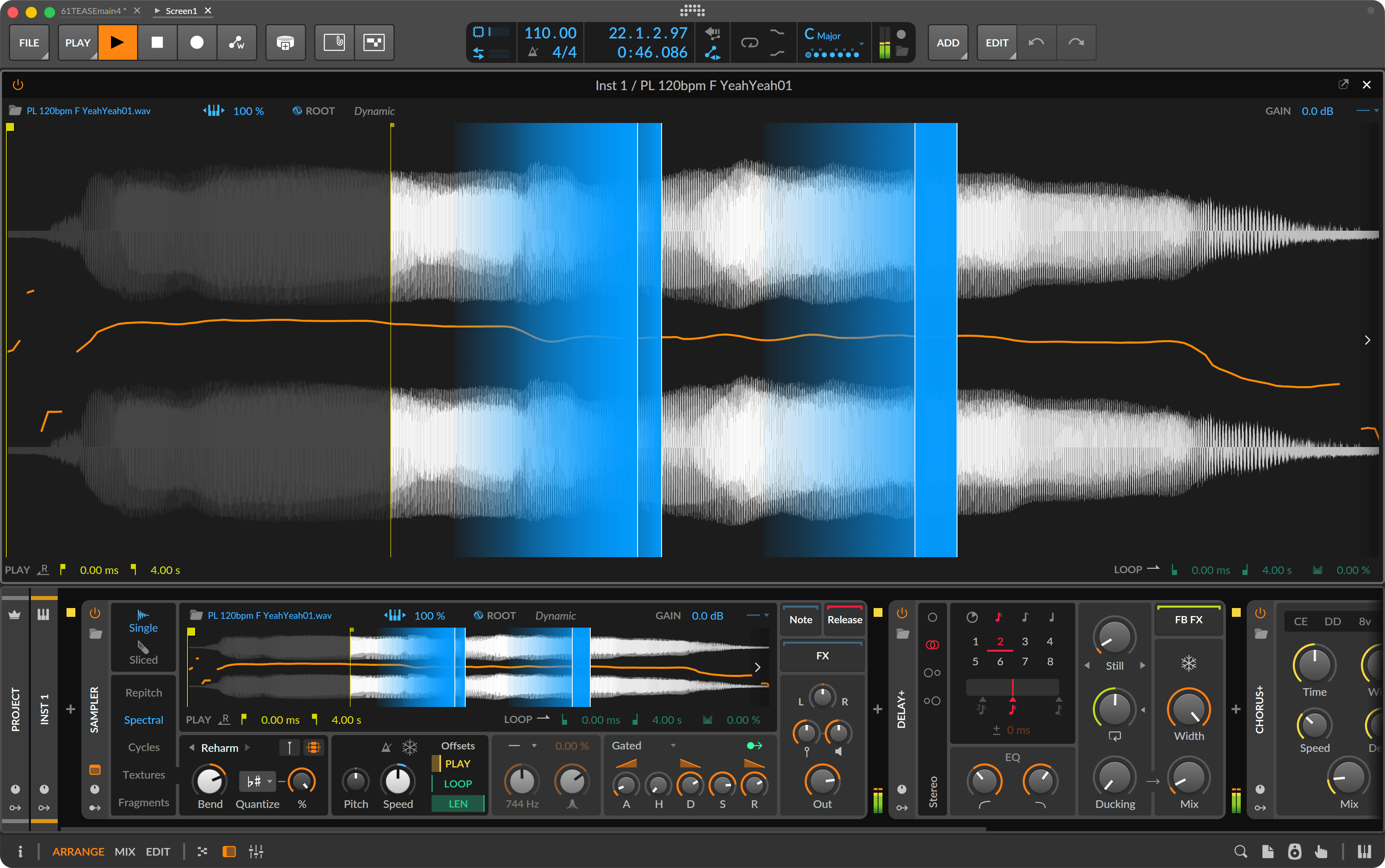 Bitwig Studio 6.1 Sampler: Hands-On With Spectral Time-Stretch and 256 ...