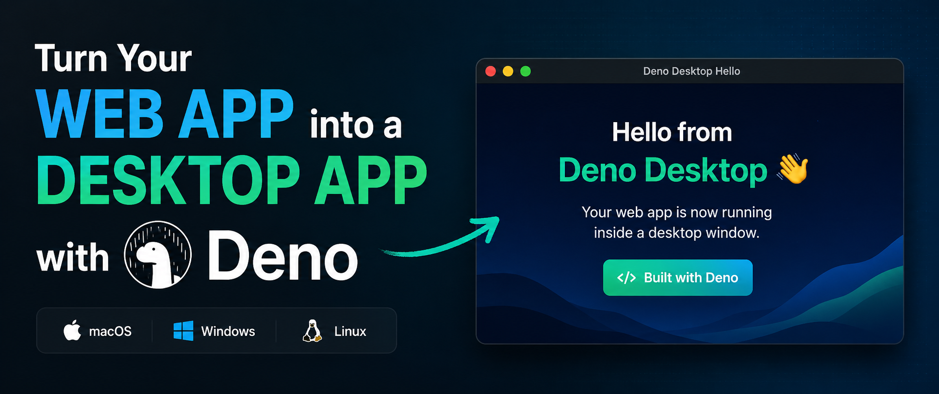 Deno Desktop 미리보기: Electron도 Rust도 없이 TypeScript로 네이티브 앱 만들기 - Sean Kim ...