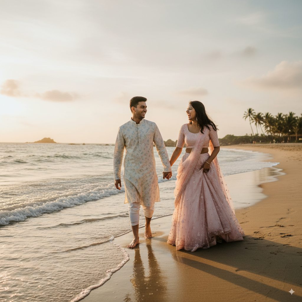 Golden Hour by the Sea