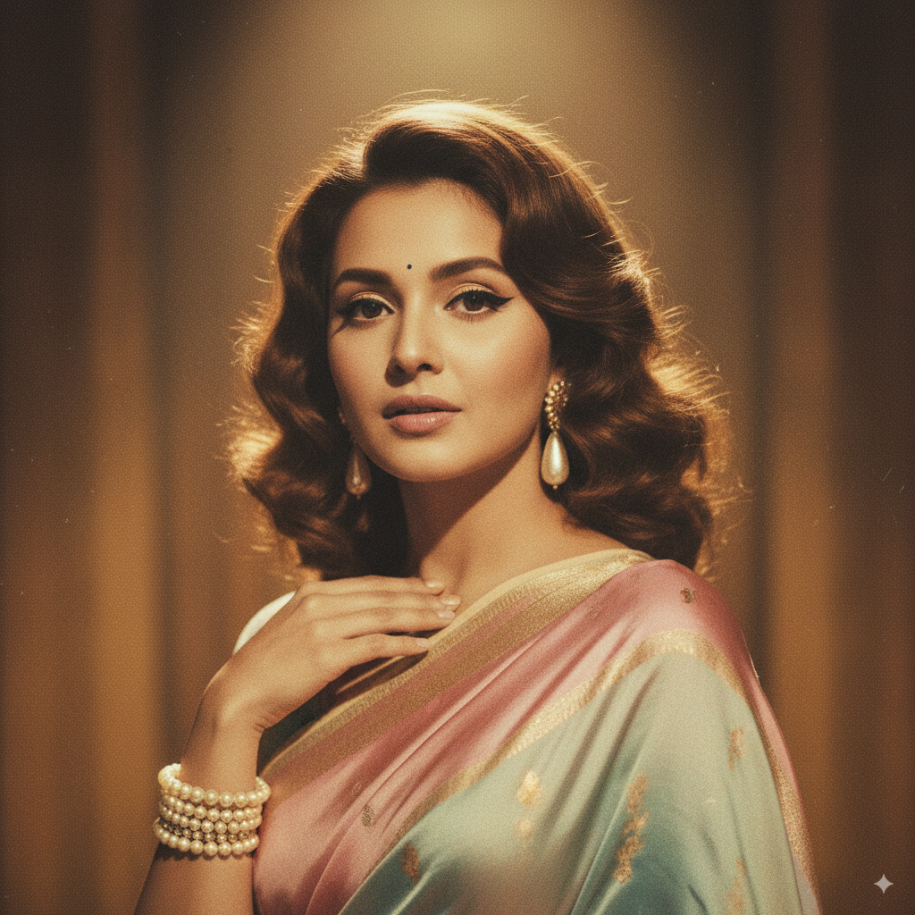 Retro Bollywood Starlet