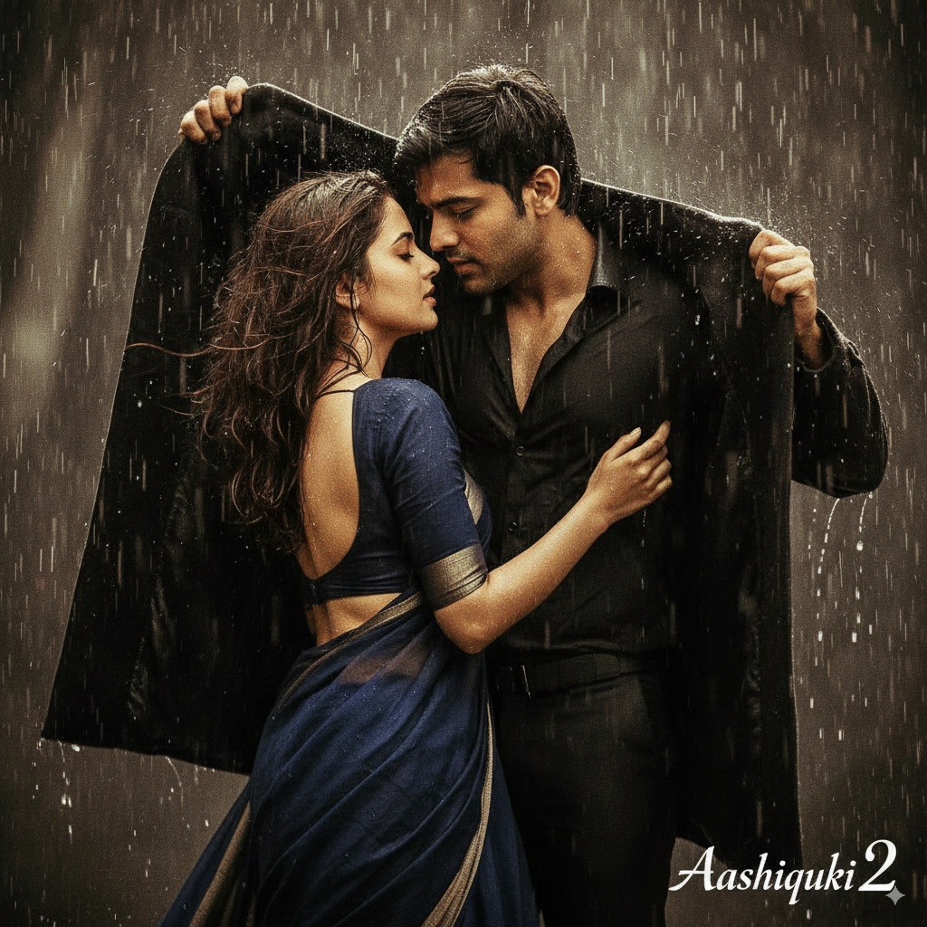 Rain-soaked Aashiqui Poster