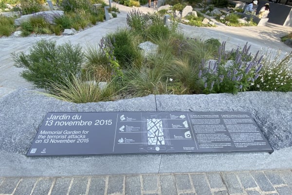 Jardin du 13 novembre 2015