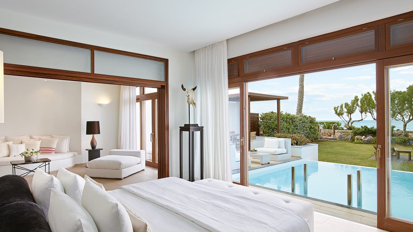 Élégante chambre à Amirandes Crète