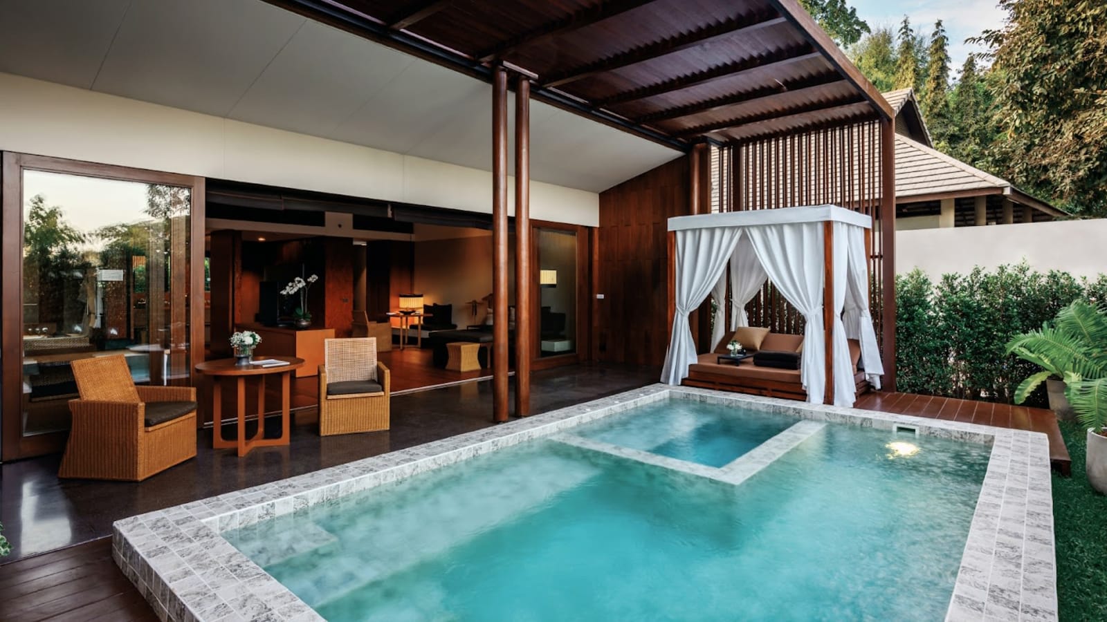 Elegant suite with private pool at Anantara Chiang Mai Resort Chiang Mai