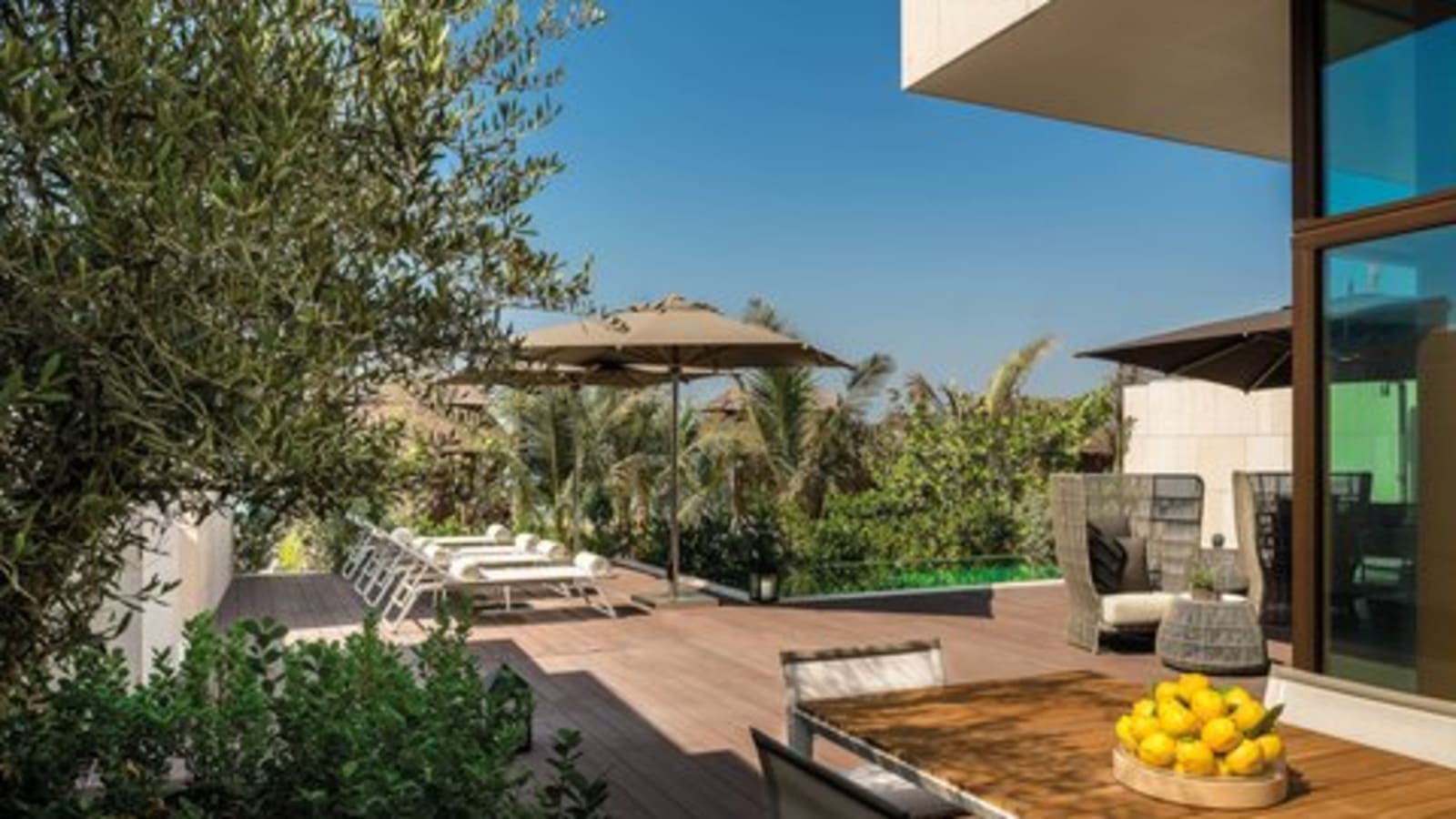 Spacious suite at Bulgari Resort Dubai
