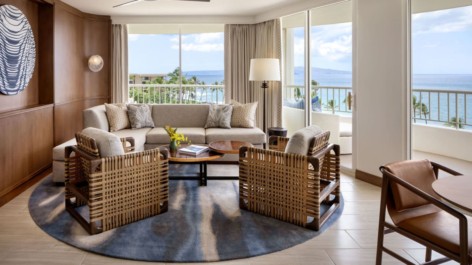 Elegant suite at Fairmont Kea Lani, Maui
