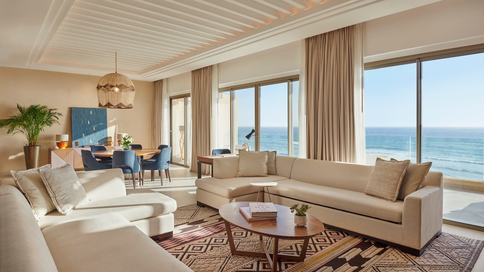Elegant suite at Fairmont Taghazout Bay Taghazout
