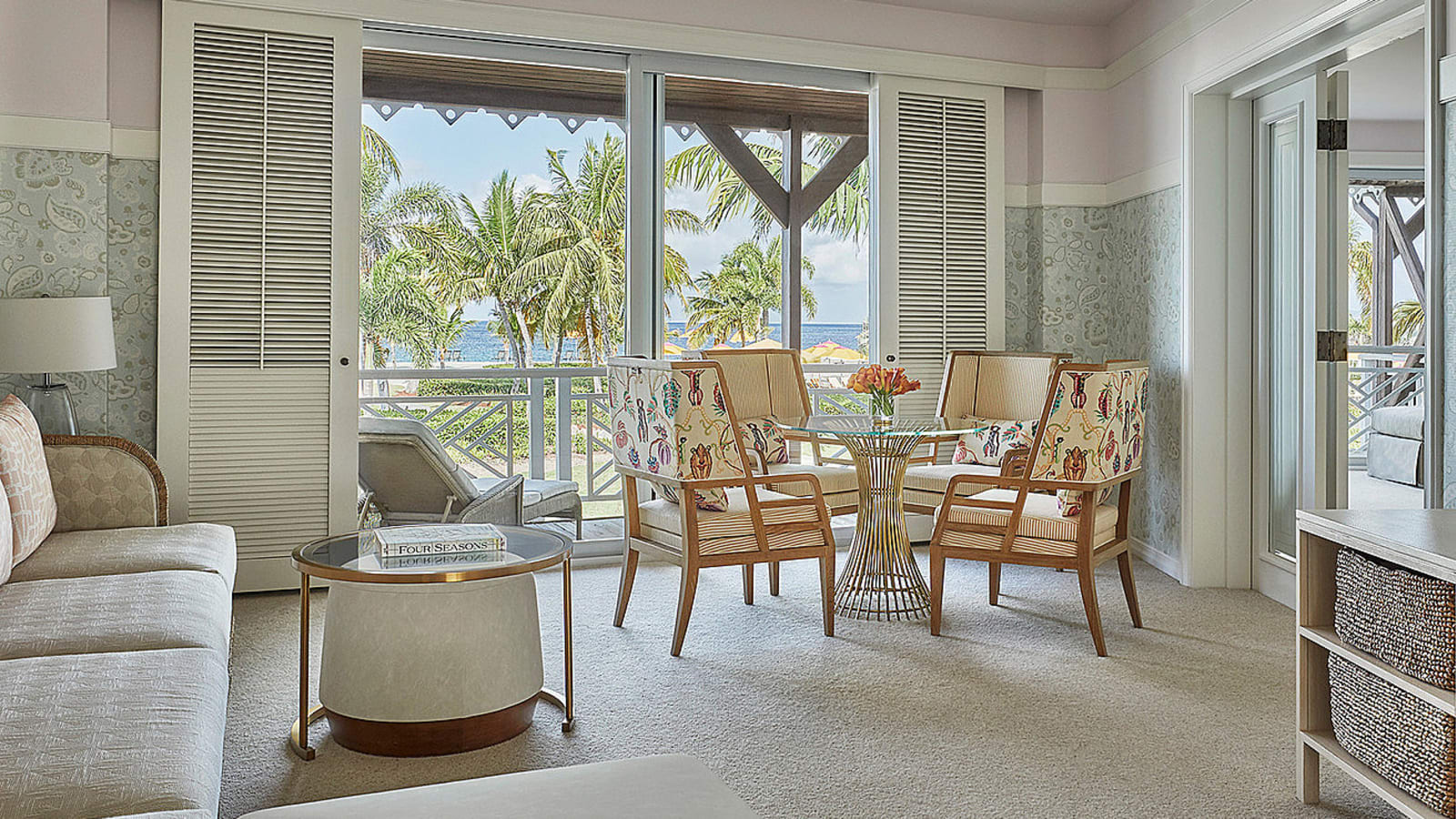 Elegant suite at Four Seasons Resort Nevis