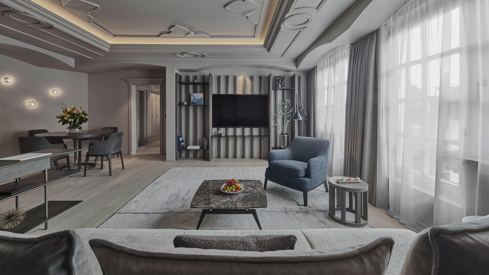 Élégante suite de l'Hotel Weisses Rössl Kitzbühel