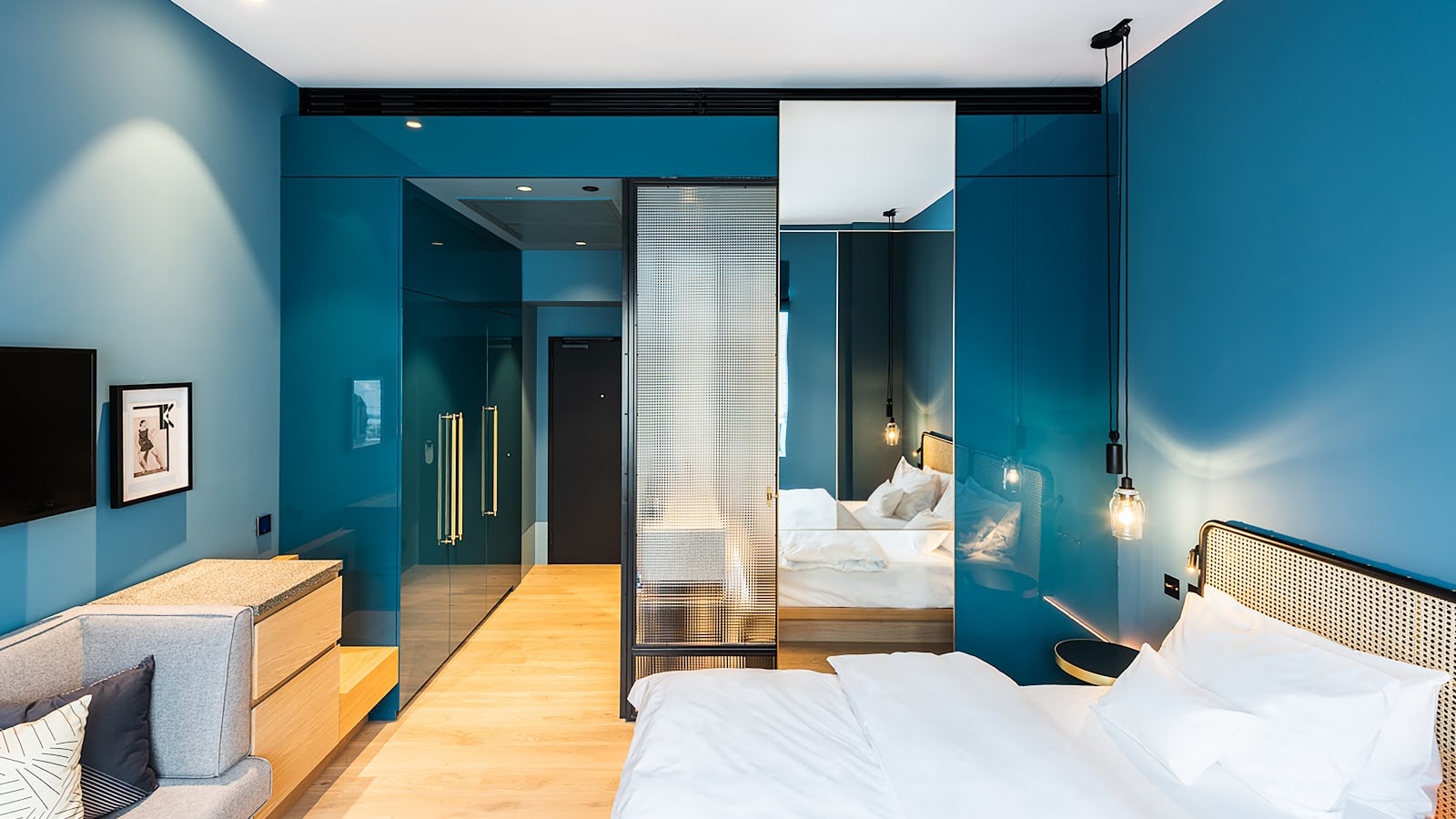 Chic chambre au Maximilian Hotel Prague