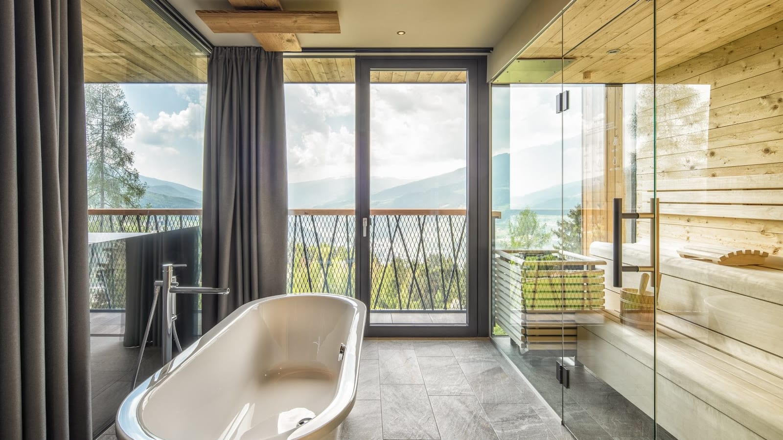 Elegant bathroom space at My Arbor Bressanone