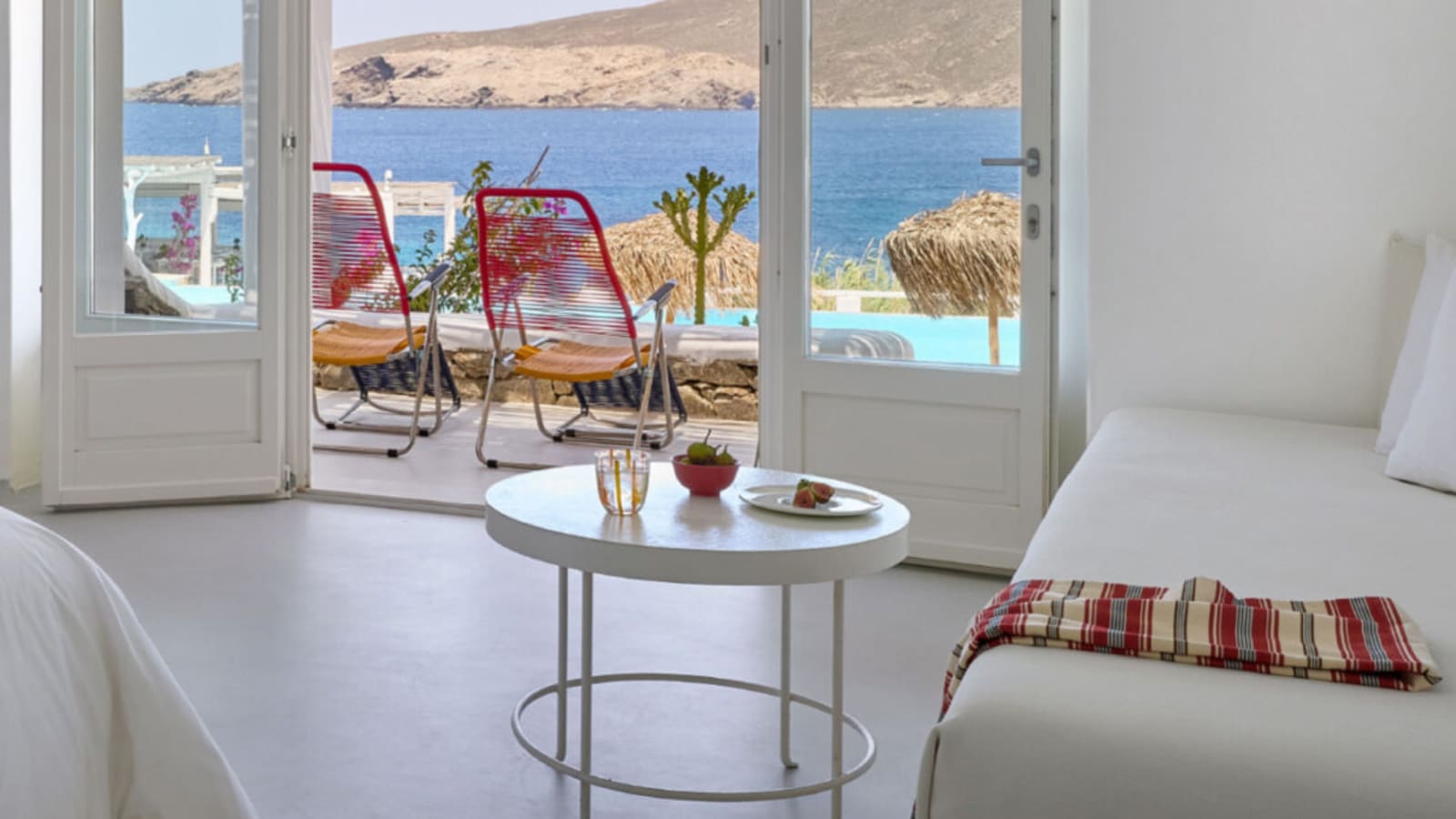 Minimaliste Hôtel Mykonos Lolita Agios Sostis