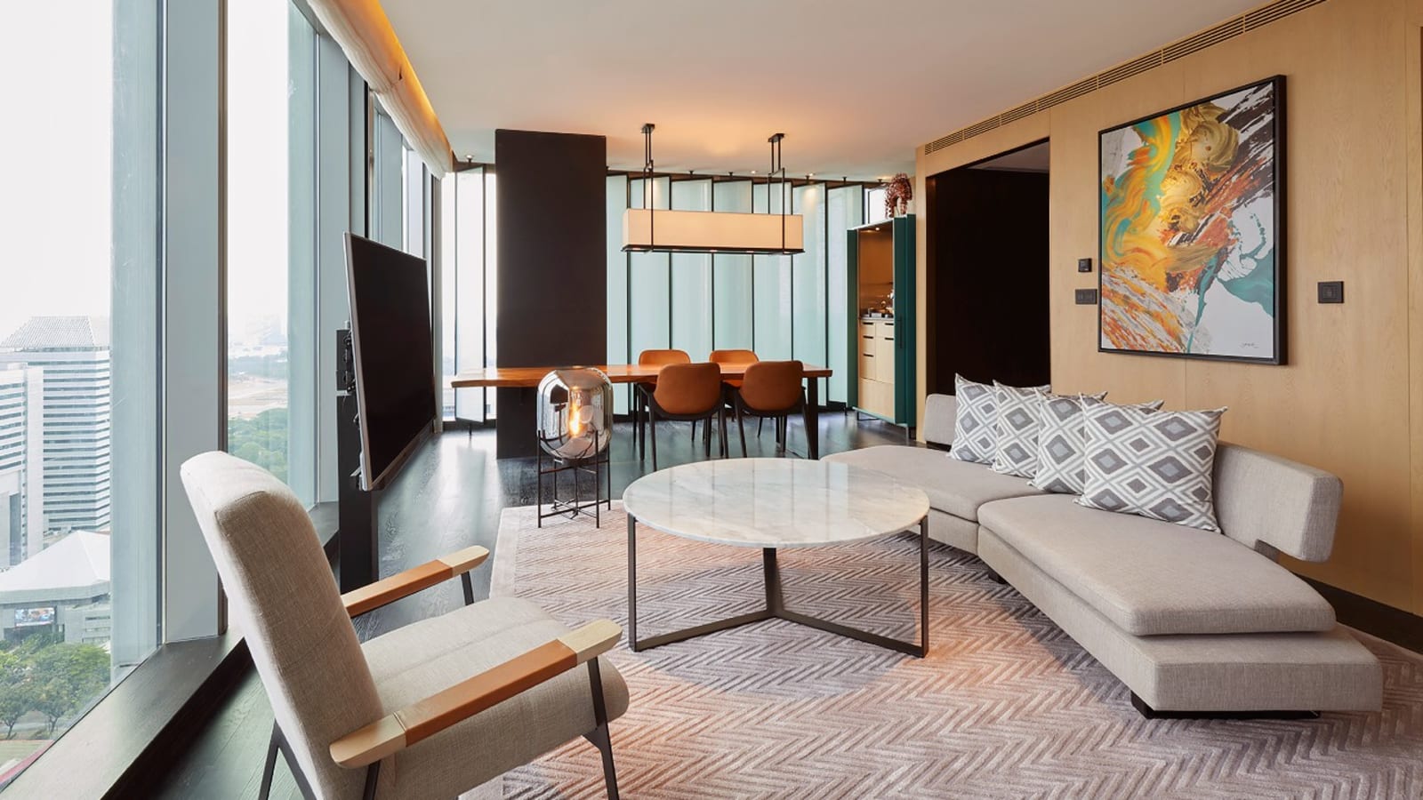 Elegant suite at Park Hyatt Jakarta Jakarta