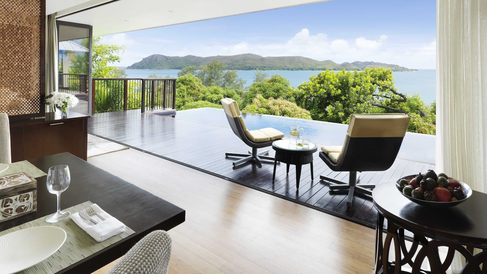 Elegant suite at Raffles Praslin, Seychelles Praslin
